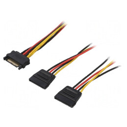 Cablu SATA III cu 2 mufe L, 0,5m | Electronic-mag.ro | Componente Electronice