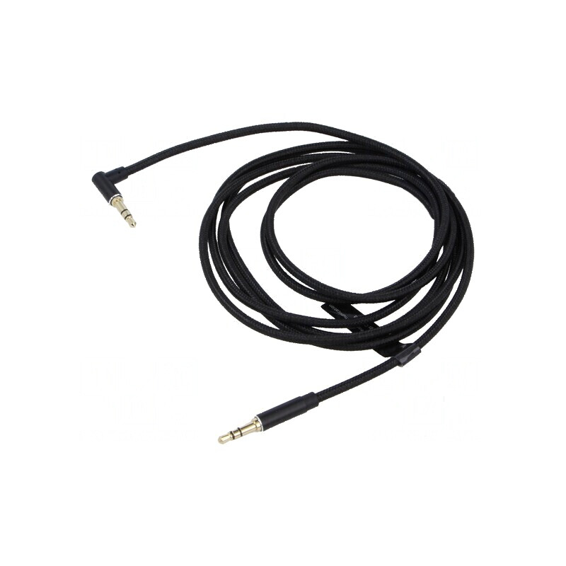 Cablu Jack 3,5mm textil, 2m, mufă unghiată | Electronic-mag.ro | Componente Electronice Cablu Jack 3,5mm textil, 2m, mufă unghiată | Electronic-mag.ro | Componente Electronice