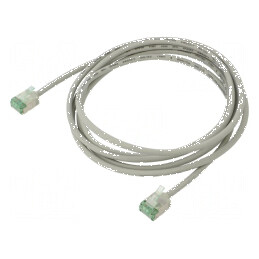 Cablul de rețea U/FTP Cat 8.1 2m 32AWG LSZH gri | Electronic-mag.ro | Componente Electronice