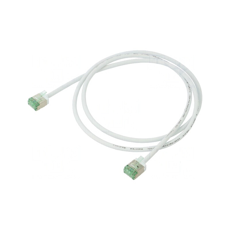 Cablaj Patch U/FTP Cat 8.1 2m Alb LSZH 32AWG | Electronic-mag.ro | Componente Electronice Cablaj Patch U/FTP Cat 8.1 2m Alb LSZH 32AWG | Electronic-mag.ro | Componente Electronice