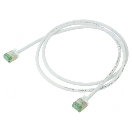 Cablaj Patch U/FTP Cat 8.1 2m Alb LSZH 32AWG | Electronic-mag.ro | Componente Electronice