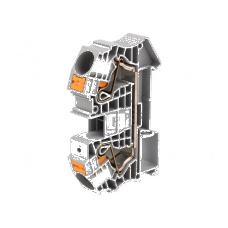 Terminator îmbinare șine 0,5-25mm² 1x2 gri push-in | Electronic-mag.ro | Componente Electronice