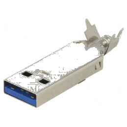 Conector USB A mufă cablu lipire drept USB 3.0 1A 30V | Electronic-mag.ro | Componente Electronice