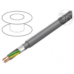 Cablu de control SUPERTRONIC 310 PVC 5x0,34mm² | Electronic-mag.ro | Componente Electronice