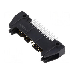Conector IDC soclu tată 20 PIN THT aurit 5A 2,54mm | Electronic-mag.ro | Componente Electronice