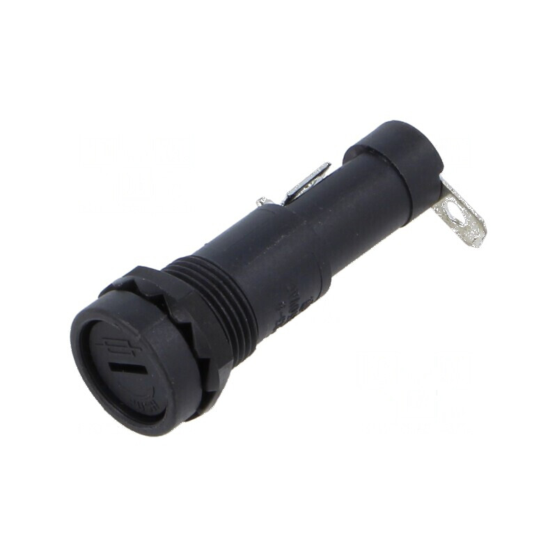 Clemă 6,3x30mm 15A PBT UL94V-0 pentru panou 250VAC Ø13,2mm | Electronic-mag.ro | Componente Electronice Clemă 6,3x30mm 15A PBT UL94V-0 pentru panou 250VAC Ø13,2mm | Electronic-mag.ro | Componente Electronice
