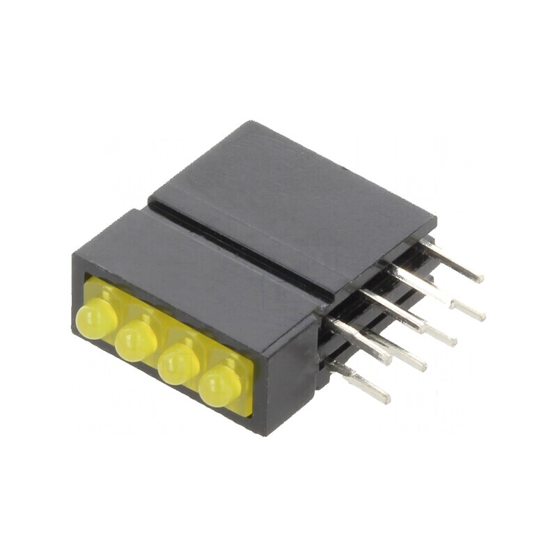 LED galben 1,8mm 4 diode 20mA 70° 5-17mcd | Electronic-mag.ro | Componente Electronice LED galben 1,8mm 4 diode 20mA 70° 5-17mcd | Electronic-mag.ro | Componente Electronice