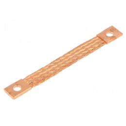 Trese bandă de împământare 10mm² Ø1: 7mm Ø2: 7mm L: 100mm | Electronic-mag.ro | Componente Electronice