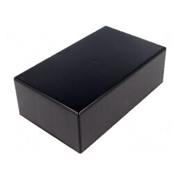 Carcasă universală ABS neagră 95,5mm x 157,8mm x 53mm | Electronic-mag.ro | Componente Electronice