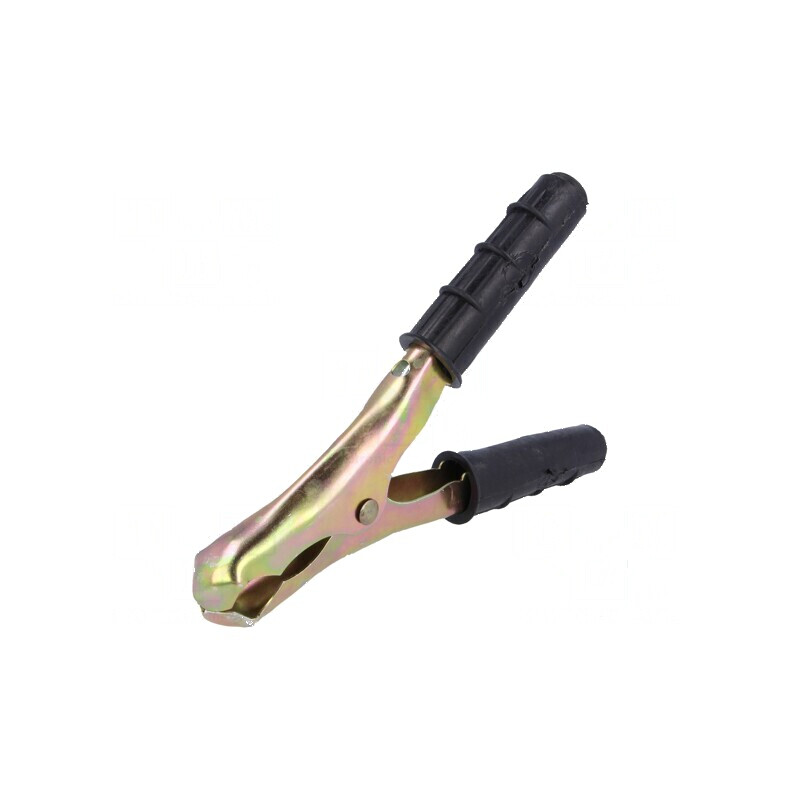 Bornă crocodil 300A neagră pentru prindere max. 30mm | Electronic-mag.ro | Componente Electronice Bornă crocodil 300A neagră pentru prindere max. 30mm | Electronic-mag.ro | Componente Electronice