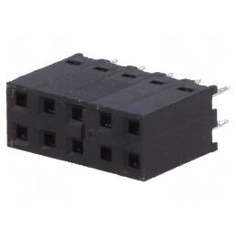 Conector PCB-PCB soclu mamă C-Grid III 2,54mm 10 PIN THT | Electronic-mag.ro | Componente Electronice