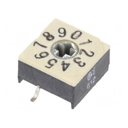Întrerupător codificare DEC/BCD SMD 10 Pozitii Rizol 100MΩ | Electronic-mag.ro | Componente Electronice