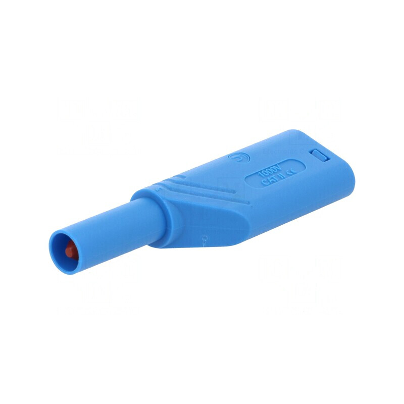Conector banană 4mm 24A 1kVDC albastru 0,5-2,5mm² | Electronic-mag.ro | Componente Electronice Conector banană 4mm 24A 1kVDC albastru 0,5-2,5mm² | Electronic-mag.ro | Componente Electronice