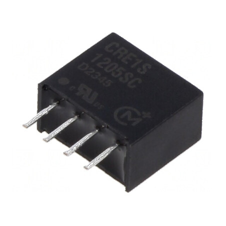 Convertor DC/DC 1W 10,8-13,2V la 5V 200mA SIP | Electronic-mag.ro | Componente Electronice
