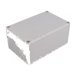 Carcasă universală polistiren gri IP65 78mm x 118mm x 54mm | Electronic-mag.ro | Componente Electronice