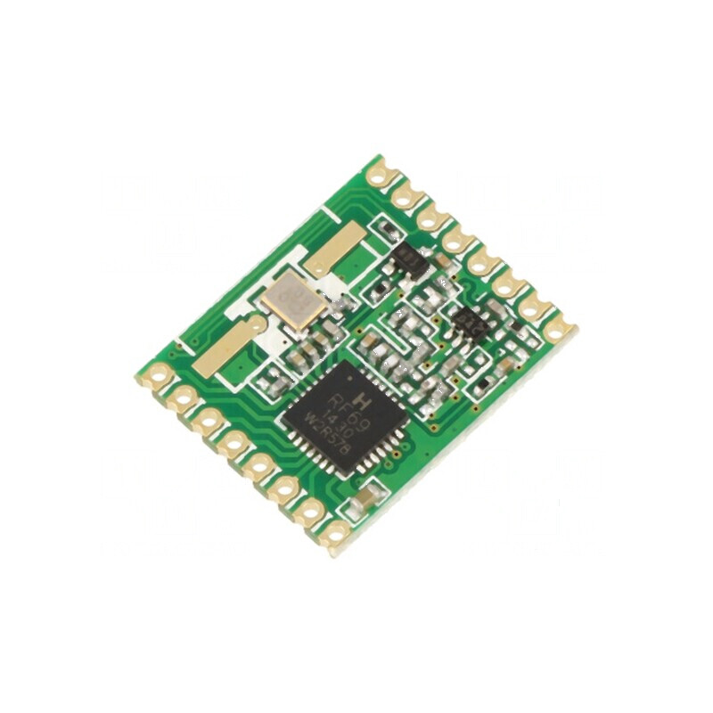 Modul RF emiţător-receptor FM FSK 868MHz SPI 1,8-3,6VDC SMD | Electronic-mag.ro | Componente Electronice Modul RF emiţător-receptor FM FSK 868MHz SPI 1,8-3,6VDC SMD | Electronic-mag.ro | Componente Electronice