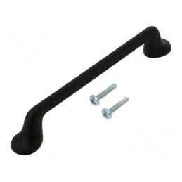 Suport ZnAL 28mm H, 161mm L, Distanţă orificii 128mm | Electronic-mag.ro | Componente Electronice