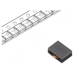 Inductor SMD 900nH 14A 4,6mΩ ±10% Isat 28A | Electronic-mag.ro | Componente Electronice