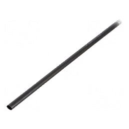 Manșon termocontractabil negru 17mm, lungime 1m, cu adeziv 3:1 | Electronic-mag.ro | Componente Electronice