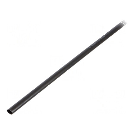 Manșon termocontractabil negru 17mm, lungime 1m, cu adeziv 3:1 | Electronic-mag.ro | Componente Electronice