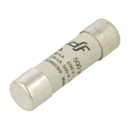 Siguranţă gG 4A 500VAC 440VDC 14x51mm cupru | Electronic-mag.ro | Componente Electronice