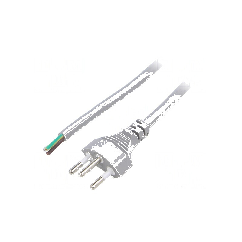 Cablu 3x1mm² SEV-1011 J mufă PVC 1,8m gri 10A 250V | Electronic-mag.ro | Componente Electronice Cablu 3x1mm² SEV-1011 J mufă PVC 1,8m gri 10A 250V | Electronic-mag.ro | Componente Electronice