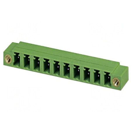 Regletă de conexiuni deconectabilă 5,08mm cu 6 socluri tată | Electronic-mag.ro | Componente Electronice