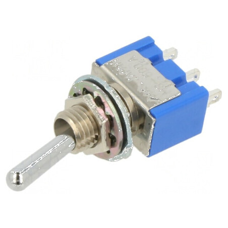 Comutator basculant 2 SPDT ON-ON 6A/125VAC pentru lipit | Electronic-mag.ro | Componente Electronice