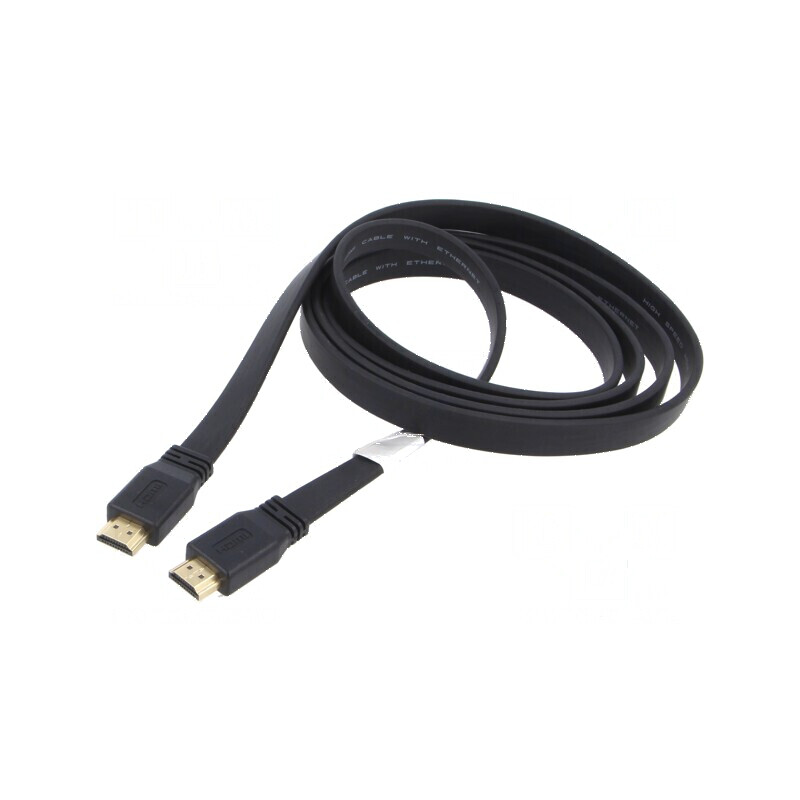 Cablu HDMI 2.0 1,8m PVC negru | Electronic-mag.ro | Componente Electronice Cablu HDMI 2.0 1,8m PVC negru | Electronic-mag.ro | Componente Electronice