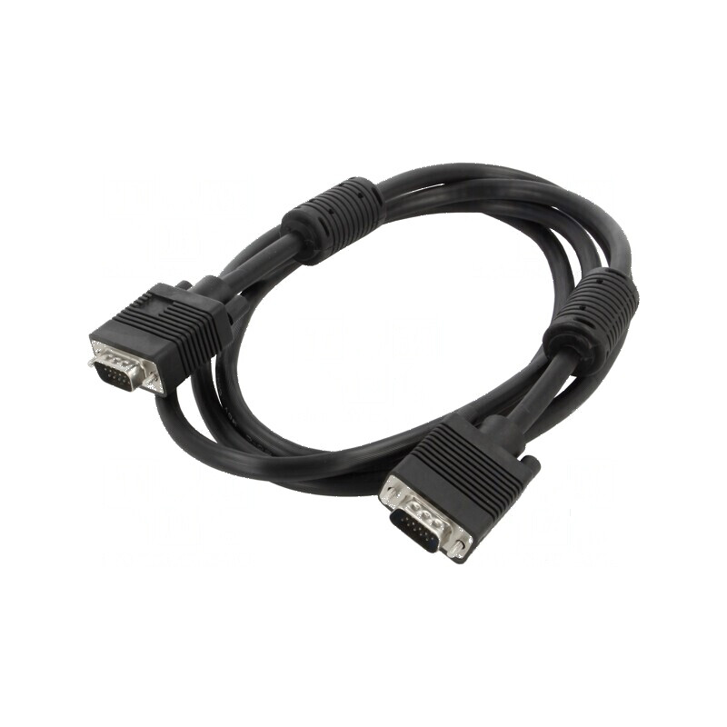 Cablu D-Sub 15pin HD negru 1,8m | Electronic-mag.ro | Componente Electronice Cablu D-Sub 15pin HD negru 1,8m | Electronic-mag.ro | Componente Electronice