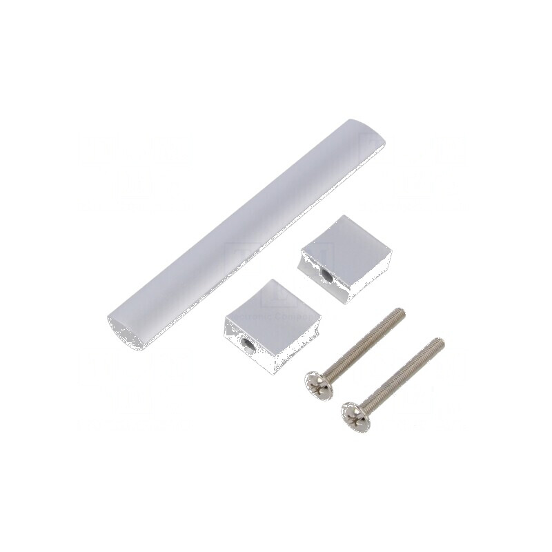 Suport aluminiu naturală 30,5mm H, 116mm L, 15,5mm W cu manetă | Electronic-mag.ro | Componente Electronice