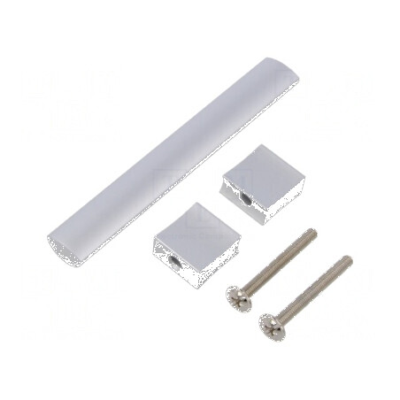 Suport aluminiu naturală 30,5mm H, 116mm L, 15,5mm W cu manetă | Electronic-mag.ro | Componente Electronice