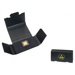 Cutie ESD cu burete 60x100x15mm Conductoare | Electronic-mag.ro | Componente Electronice
