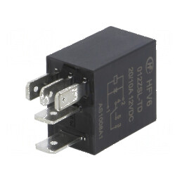 Releu electromagnetic SPDT 12VDC 30A pentru autovehicule | Electronic-mag.ro | Componente Electronice