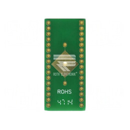 Placă universală multiadaptor 10,05mm x 42,55mm | Electronic-mag.ro | Componente Electronice