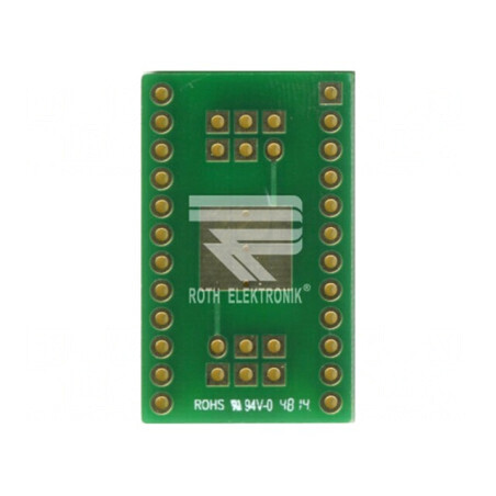 Placă universală multiadaptor 19,05mm x 31,75mm | Electronic-mag.ro | Componente Electronice