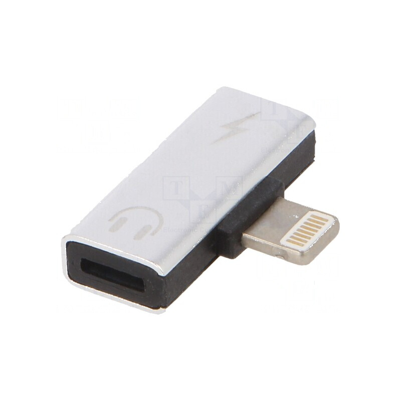 Adaptor Apple Lightning Dual Soclu x2, Mufă Lightning | Electronic-mag.ro | Componente Electronice Adaptor Apple Lightning Dual Soclu x2, Mufă Lightning | Electronic-mag.ro | Componente Electronice