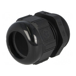 Garnitură etanșare PG29 IP68 poliamidă neagră UL94V-2 | Electronic-mag.ro | Componente Electronice