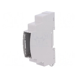 Carcasă pentru şină DIN 90mm x 18mm x 62mm gri Nr.mod: 1 | Electronic-mag.ro | Componente Electronice