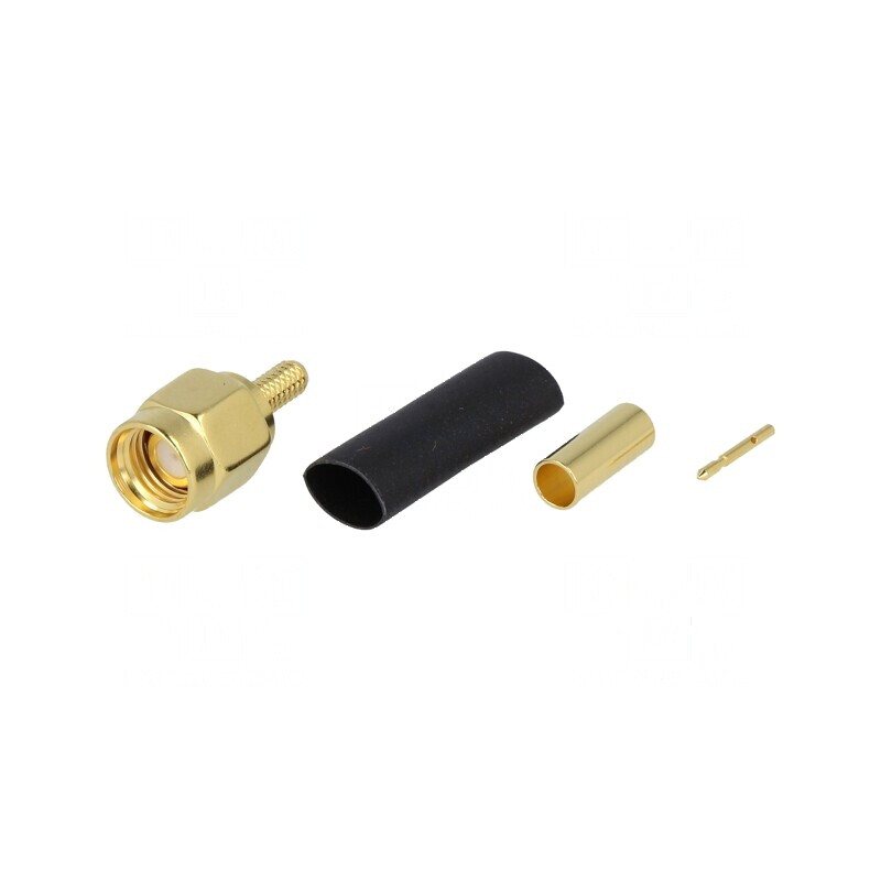 Conector SMA mufă tată drept 50Ω aurit pentru cablu PTFE | Electronic-mag.ro | Componente Electronice Conector SMA mufă tată drept 50Ω aurit pentru cablu PTFE | Electronic-mag.ro | Componente Electronice