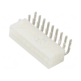 Conector cablu-placă soclu tată Mini-Fit Jr 4.2mm PIN 18 THT | Electronic-mag.ro | Componente Electronice