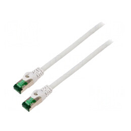 Patch cord S/FTP 7 litat Cu LSZH gri 3m 26AWG | Electronic-mag.ro | Componente Electronice