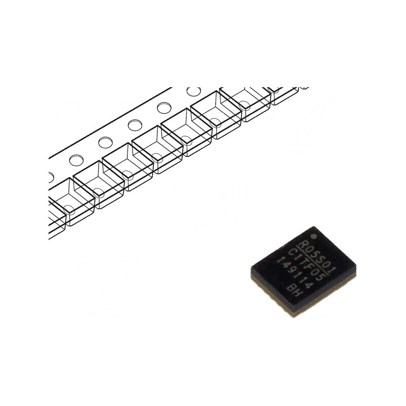 Convertor DC/DC 4,5-5,5V la 5VDC 200mA LGA PCB | Electronic-mag.ro | Componente Electronice