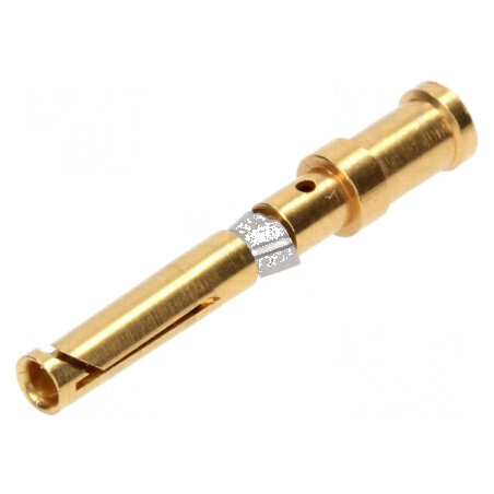 Pin mamă cupru aurit 1,5mm² 16AWG Han D® HMC | Electronic-mag.ro | Componente Electronice
