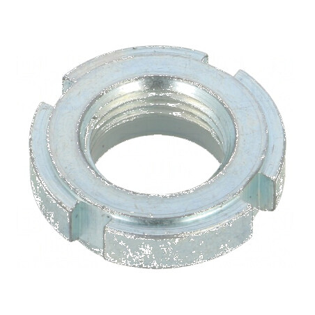 Piuliță cu fante M12 din oțel cu zinc | Electronic-mag.ro | Componente Electronice