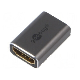 Adaptor HDMI HDCP 2.2 soclu argintiu | Electronic-mag.ro | Componente Electronice