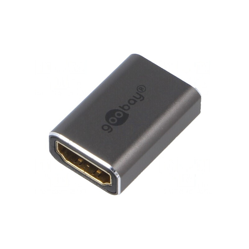 Adaptor HDMI HDCP 2.2 soclu argintiu | Electronic-mag.ro | Componente Electronice