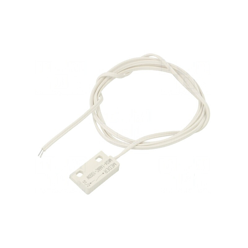 Senzor reed Pîntrerup 10W cu cablu 1m 23x13,9x5,9mm | Electronic-mag.ro | Componente Electronice Senzor reed Pîntrerup 10W cu cablu 1m 23x13,9x5,9mm | Electronic-mag.ro | Componente Electronice