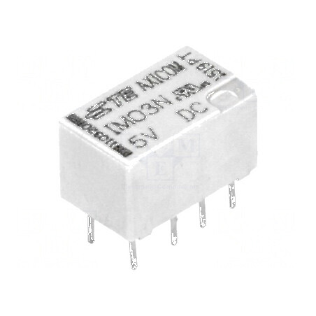 Releu electromagnetic DPDT 5VDC 2A 0,5A/125VAC | Electronic-mag.ro | Componente Electronice