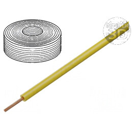 Cablu H07Z-K 6mm2 LSZH galben 100m 450V 750V | Electronic-mag.ro | Componente Electronice